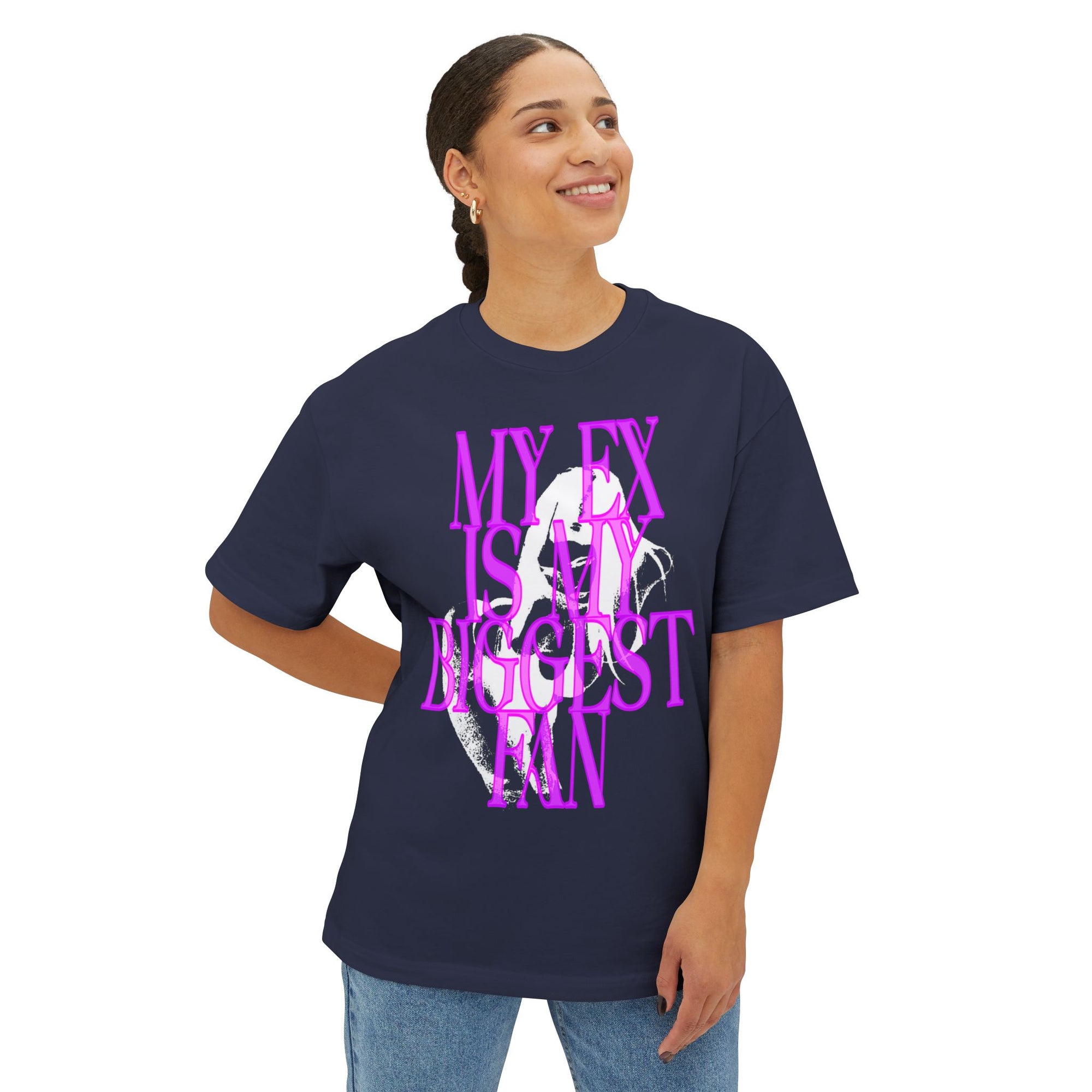 Unisex Oversized Boxy Tee with Bold Quotes - Perfect for Casual Days, Gift for Friends, Streetwear Vibe, Ideal for Birthdays, Parties, [...]