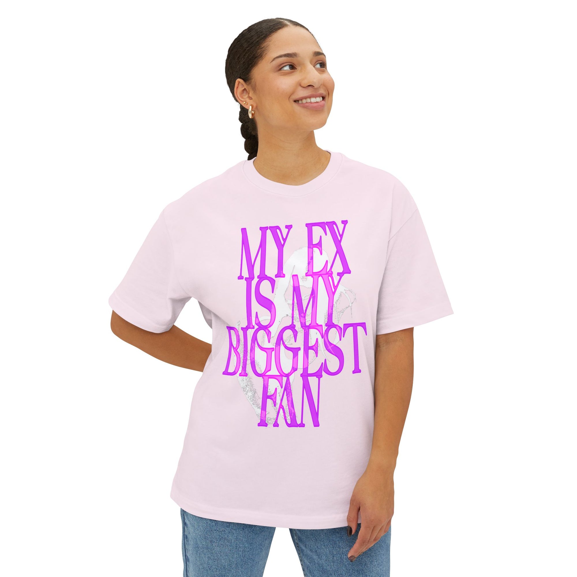 Unisex Oversized Boxy Tee with Bold Quotes - Perfect for Casual Days, Gift for Friends, Streetwear Vibe, Ideal for Birthdays, Parties, [...]