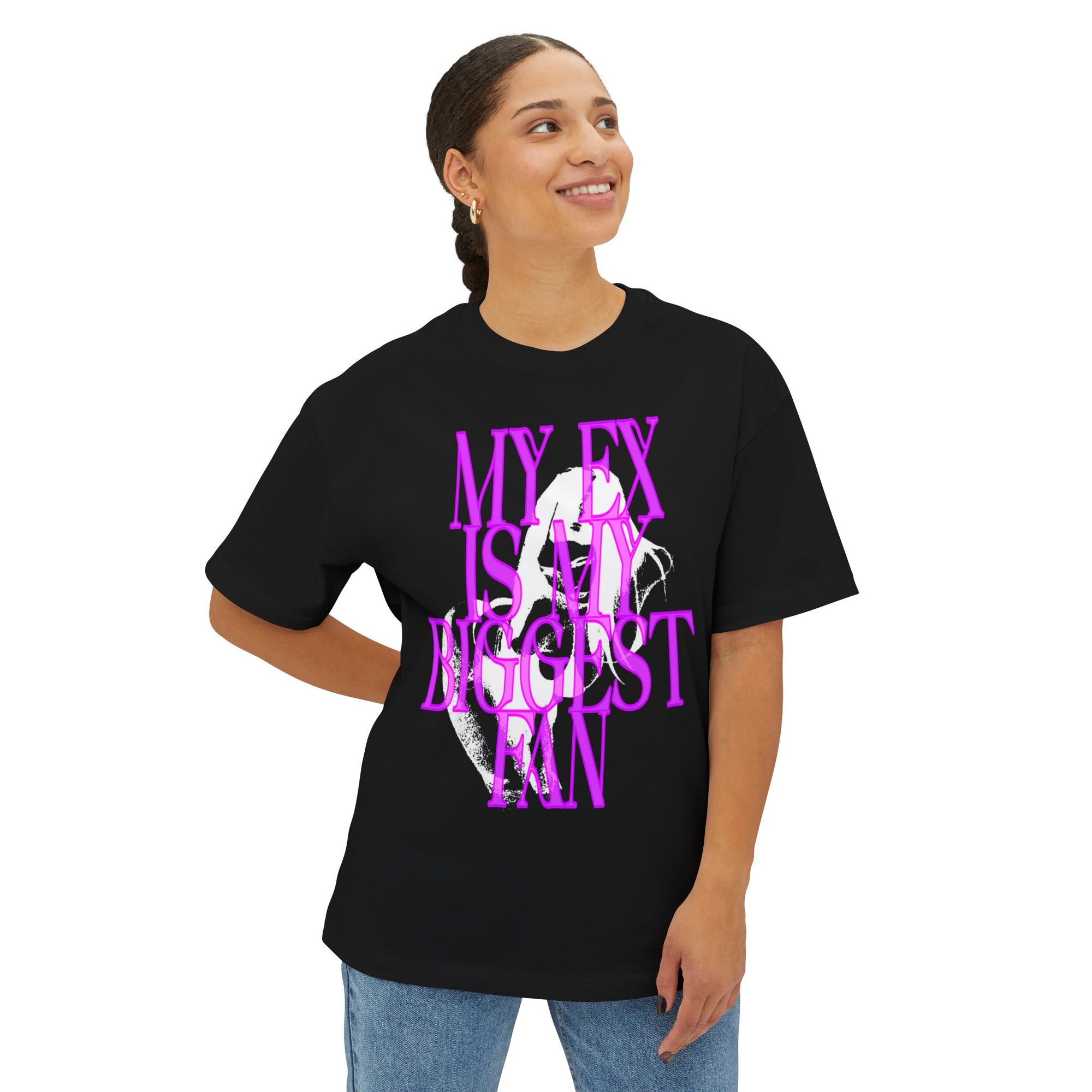 Unisex Oversized Boxy Tee with Bold Quotes - Perfect for Casual Days, Gift for Friends, Streetwear Vibe, Ideal for Birthdays, Parties, [...]