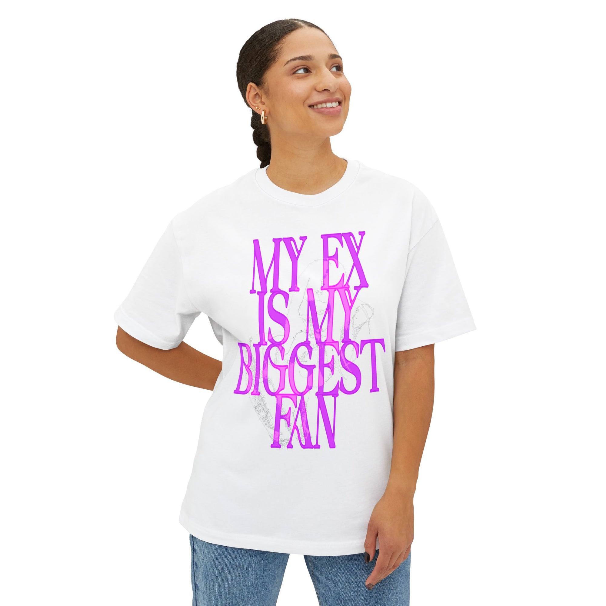 Unisex Oversized Boxy Tee with Bold Quotes - Perfect for Casual Days, Gift for Friends, Streetwear Vibe, Ideal for Birthdays, Parties, [...]